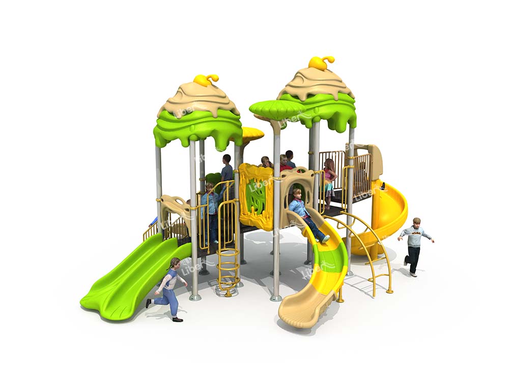 Liben Outdoor Entertainment Plastic Slide for Kids 