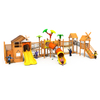 Kindergarten Wooden Outdoor Playground Equipment