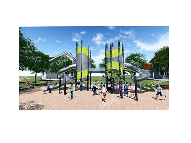 Liben Stainless Steel Playground Slide