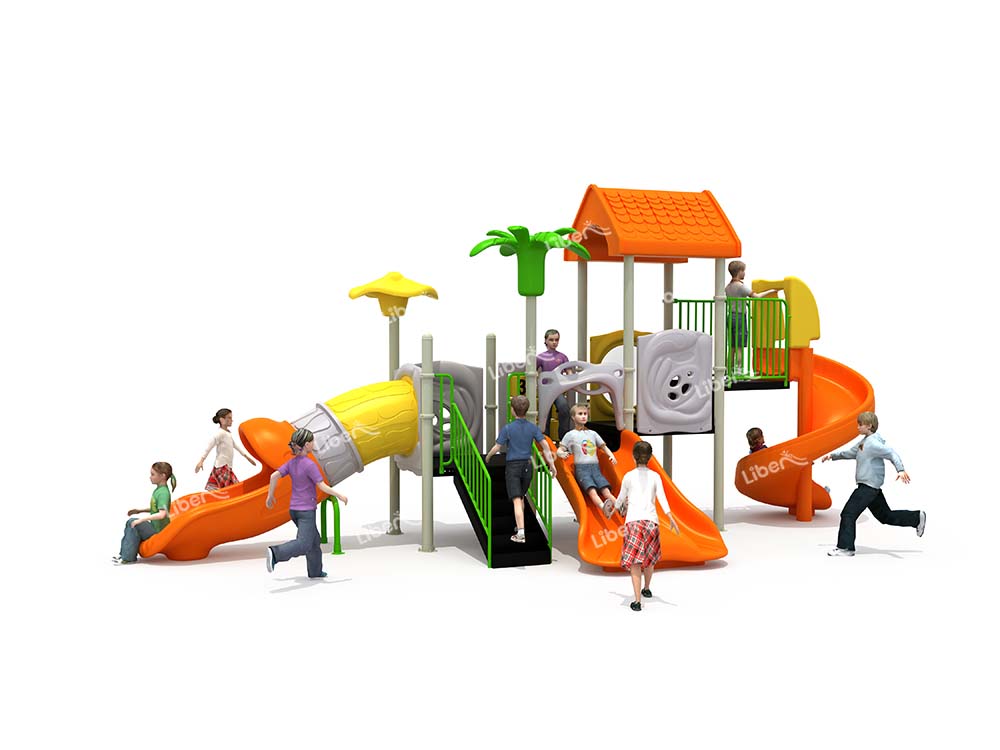 Liben Outdoor Playground Combined Slide For Amusement Park 