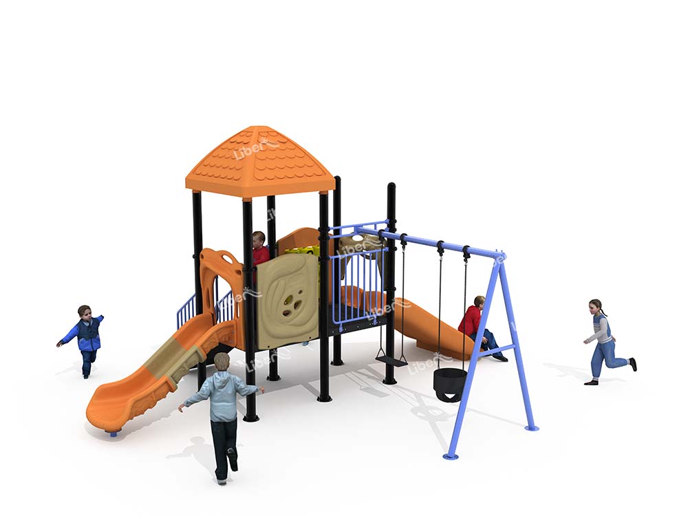 Children Outdoor Playground Slide Equipment for Park