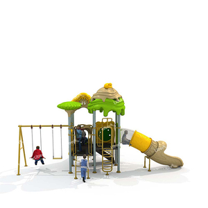 Amusement Park Facilities Design Plastic Slide Outdoor Playground Equipment Supplier China