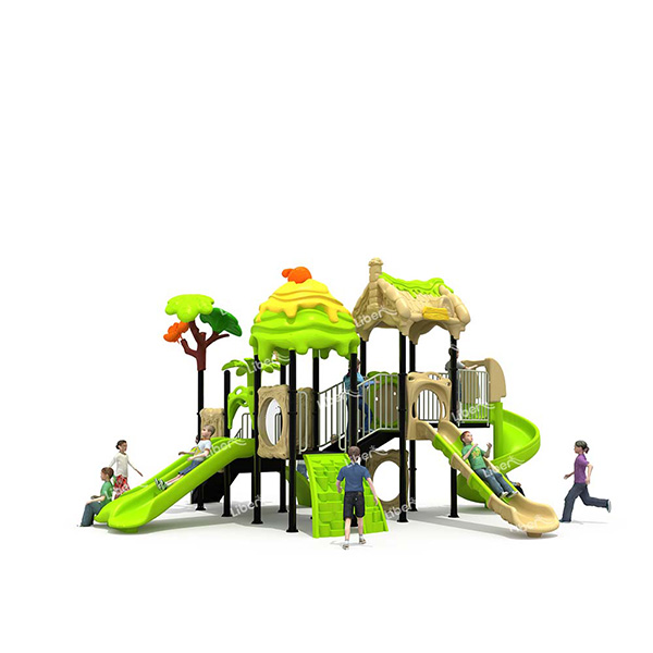 Combined Slide Commercial Playground Facilities Outdoor Activity Places